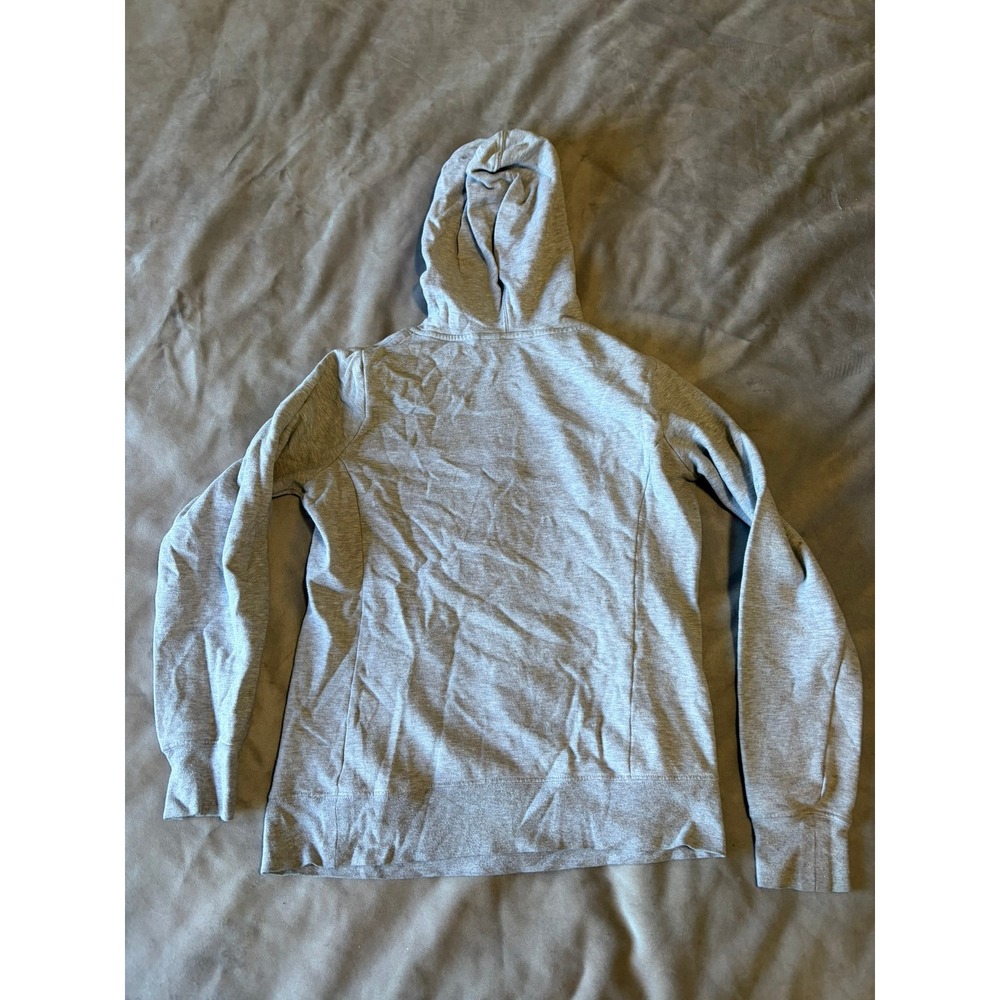 The North Face Womens Gray Graphic Logo Pullover Hoodie Size Small - Picture 2 of 4